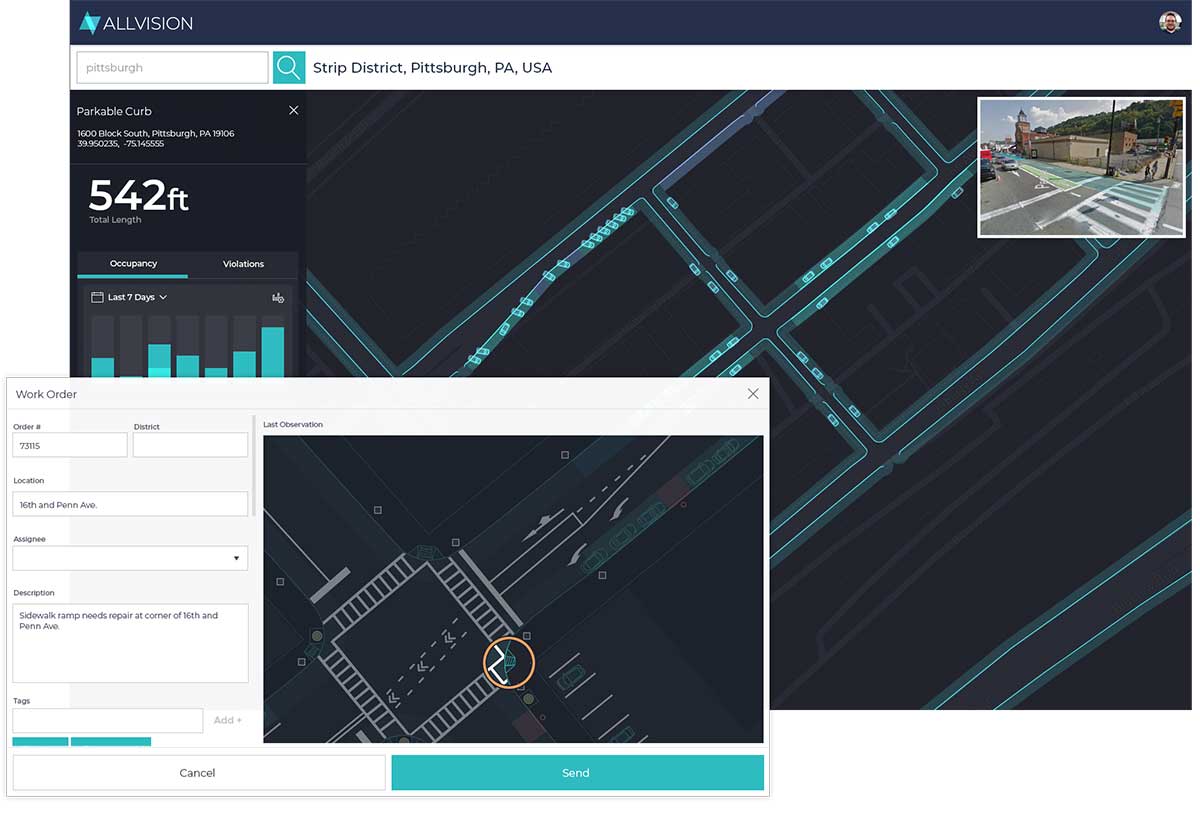 geospatial analysis and monitoring